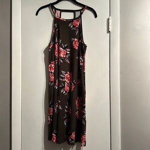 High neck dress